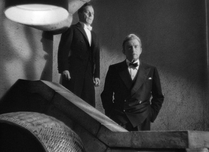 Claude Rains and Ivan Triesault in Notorious (1946)