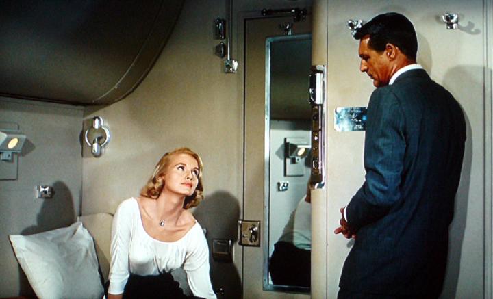 Cary Grant and Eva Marie Saint in North by Northwest (1959)