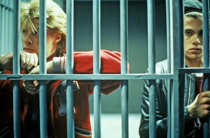 Dana Ashbrook and Gary Hershberger in Twin Peaks (1990)