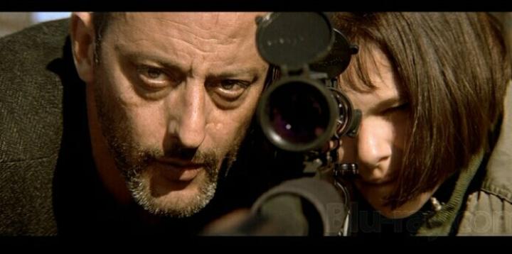 Natalie Portman and Jean Reno in Léon: The Professional (1994)