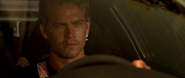 Paul Walker in The Fast and the Furious (2001)