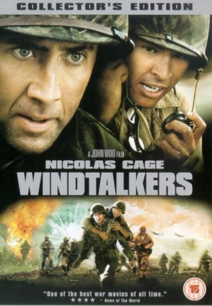Nicolas Cage and Adam Beach in Windtalkers (2002)