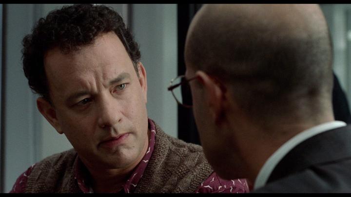 Tom Hanks and Stanley Tucci in The Terminal (2004)