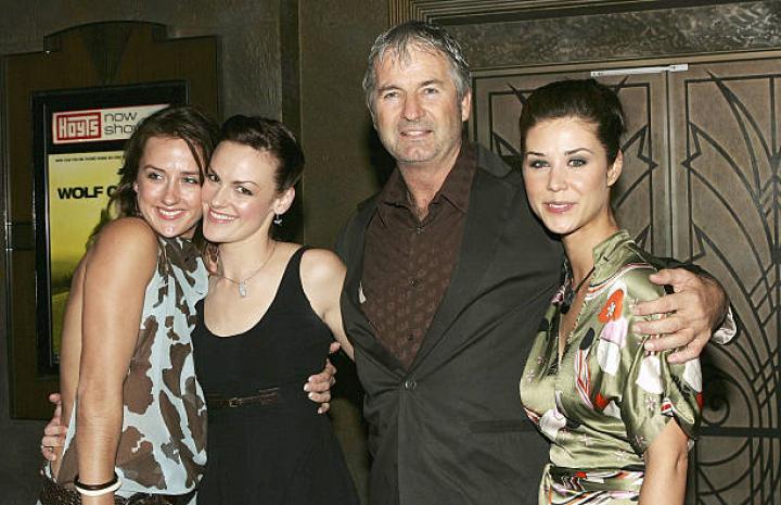 John Jarratt, Cassandra Magrath, and Kestie Morassi at an event for Wolf Creek (2005)