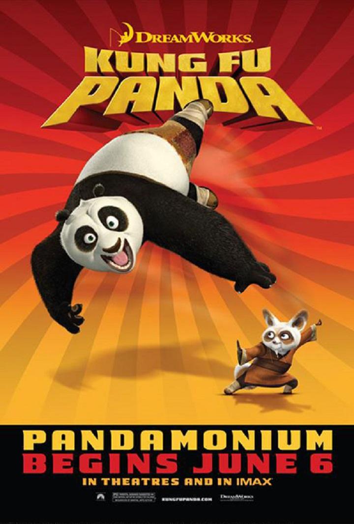 Dustin Hoffman and Jack Black in Kung Fu Panda (2008)