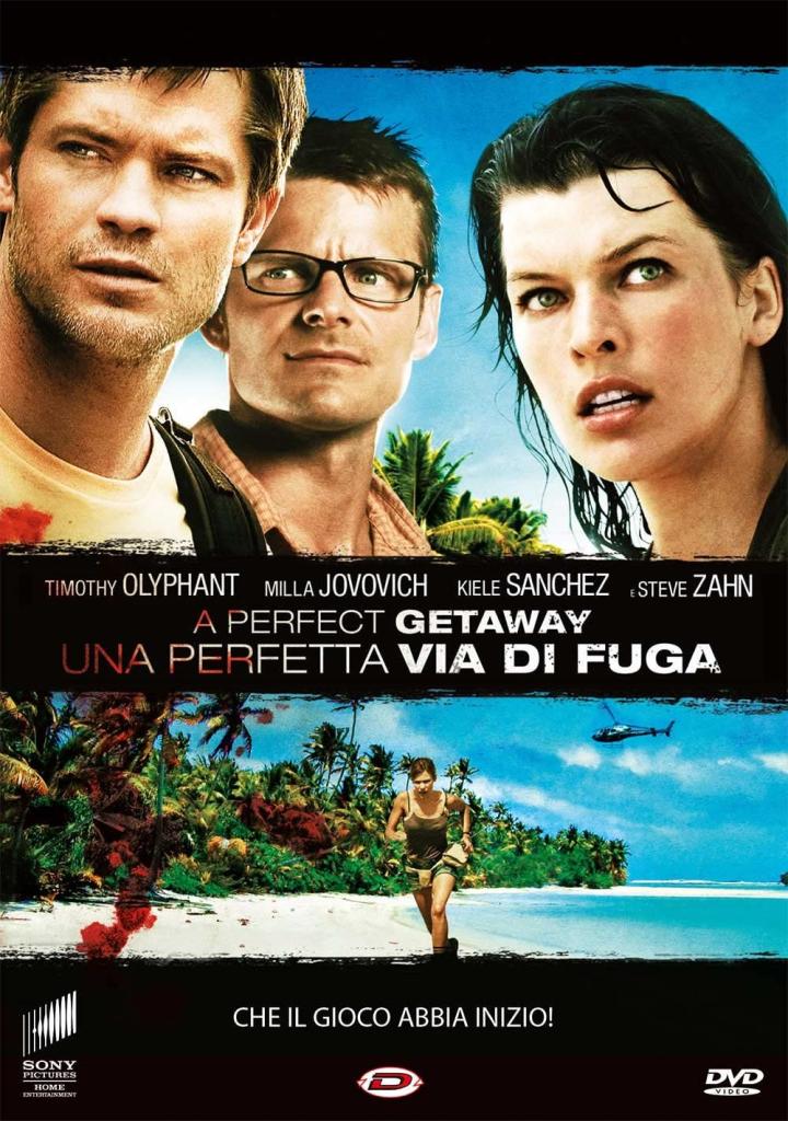 Milla Jovovich, Steve Zahn, and Timothy Olyphant in A Perfect Getaway (2009)