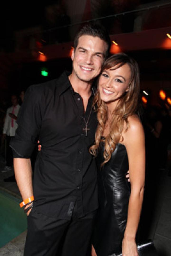 Sharni Vinson and Rick Malambri at an event for Step Up (2010)