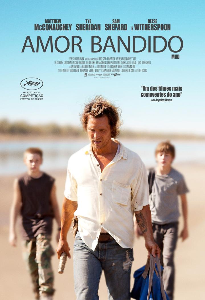 Matthew McConaughey, Tye Sheridan, and Jacob Lofland in Mud (2012)