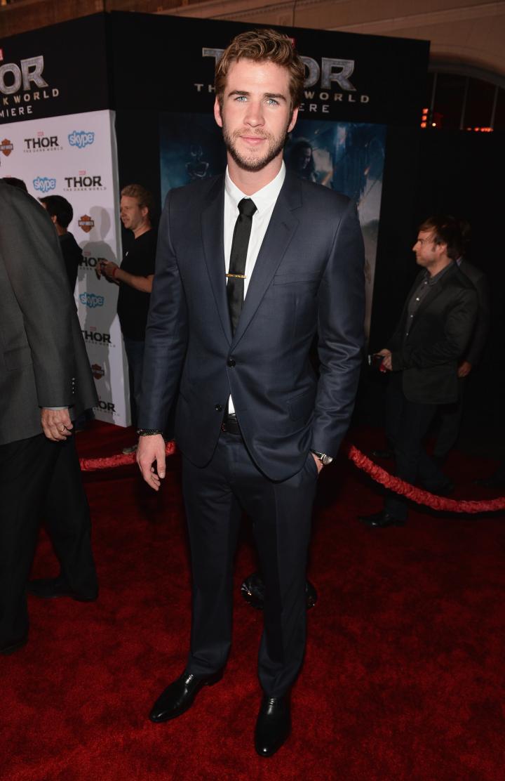 Liam Hemsworth at an event for Thor: The Dark World (2013)