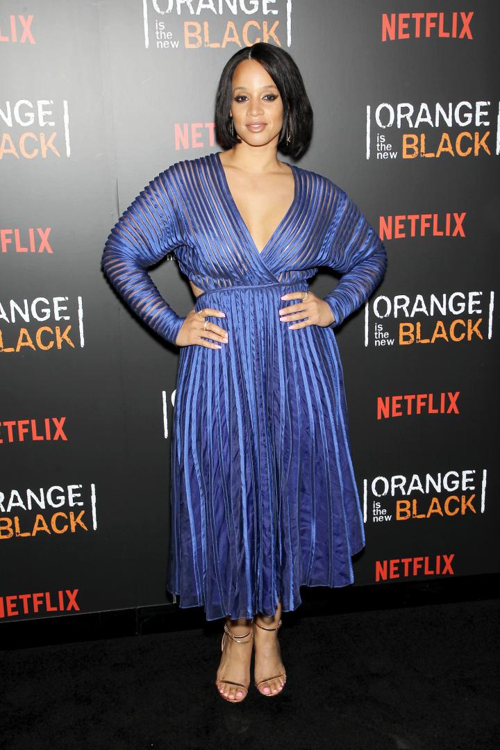 Dascha Polanco at an event for Orange Is the New Black (2013)