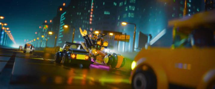 Elizabeth Banks and Chris Pratt in The Lego Movie (2014)