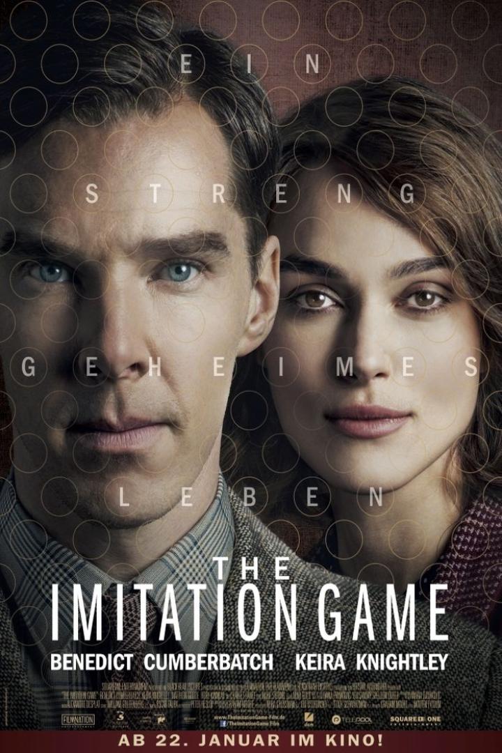 Keira Knightley and Benedict Cumberbatch in The Imitation Game (2014)
