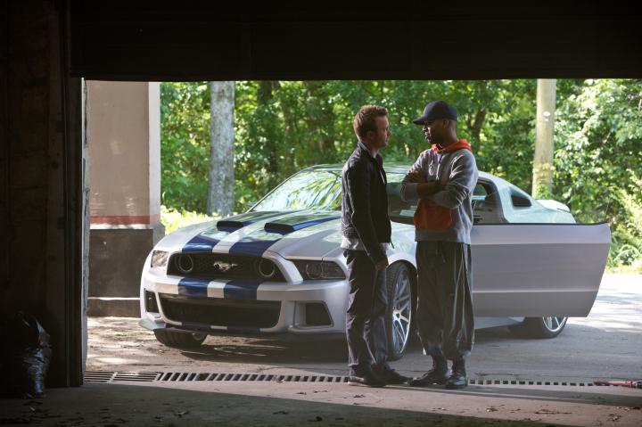 Aaron Paul and Kid Cudi in Need for Speed (2014)