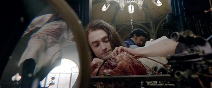 James McAvoy and Daniel Radcliffe in Victor Frankenstein (2015)