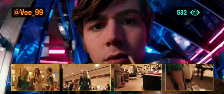 Emma Roberts and Miles Heizer in Nerve (2016)