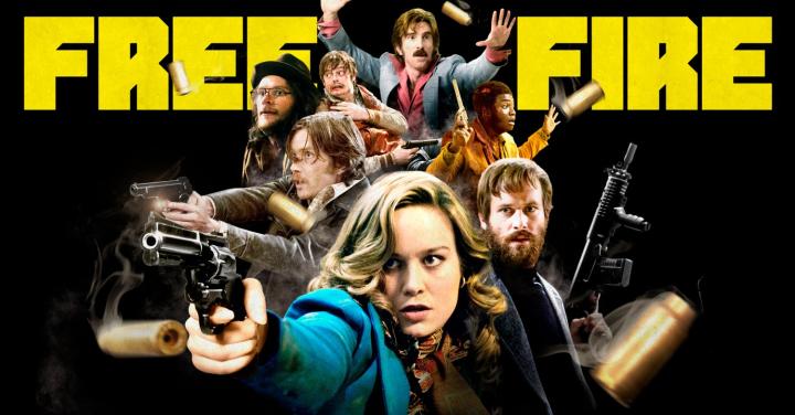 Brie Larson, Cillian Murphy, Sam Riley, Sharlto Copley, Babou Ceesay, Armie Hammer, and Jack Reynor in Free Fire (2016)