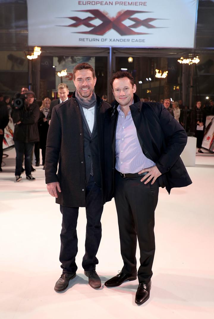 Scott Hemming and Vince Totino at an event for xXx: Return of Xander Cage (2017)