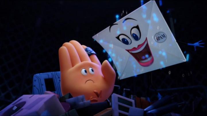 James Corden and Rachael Ray in The Emoji Movie (2017)