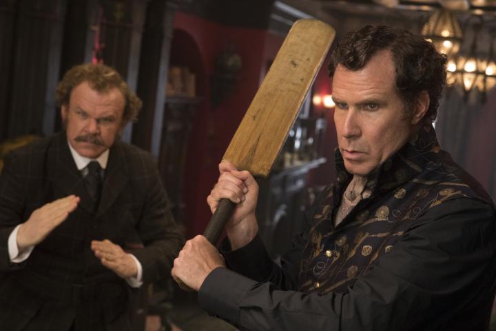 John C. Reilly and Will Ferrell in Holmes & Watson (2018)