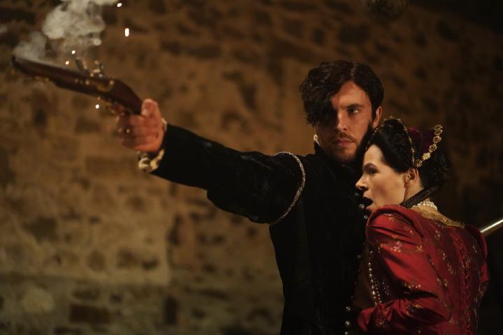 Elaine Cassidy and Tom Hughes in Episode #2.5 (2021)
