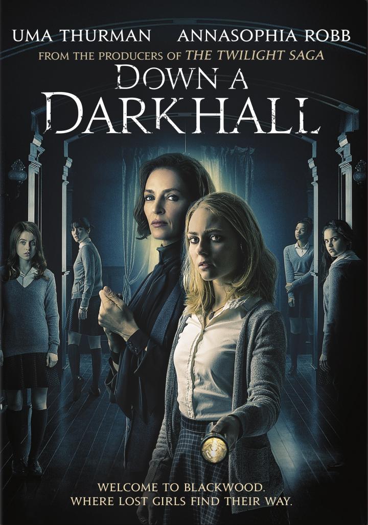 Uma Thurman, Rosie Day, AnnaSophia Robb, Isabelle Fuhrman, Victoria Moroles, and Taylor Russell in Down a Dark Hall (2018)