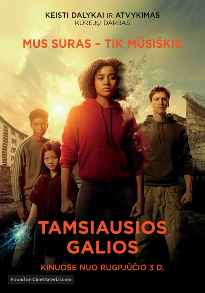 The Darkest Minds- Lithuania Poster