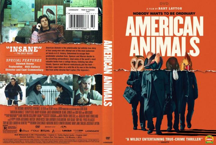 Evan Peters in American Animals (2018)