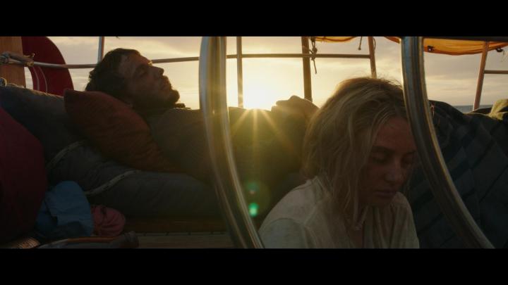 Shailene Woodley and Sam Claflin in Adrift (2018)