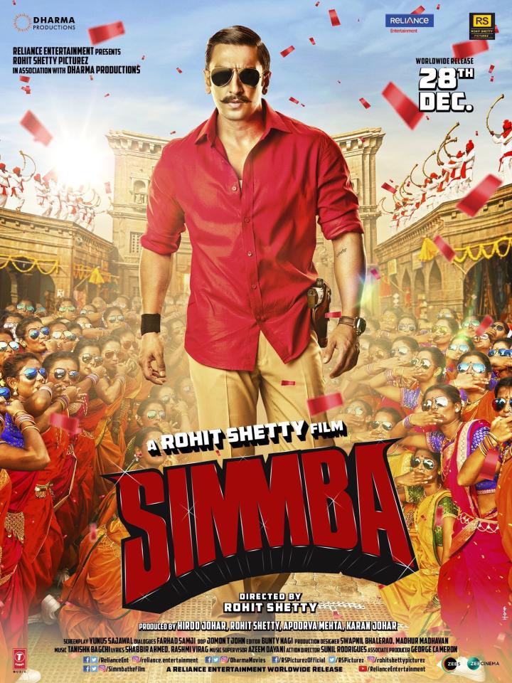 Ranveer Singh in Simmba (2018)