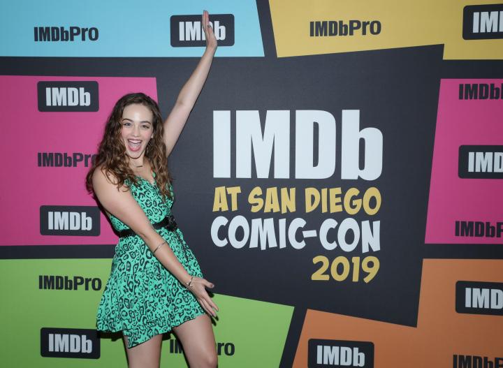 Mary Mouser at an event for IMDb at San Diego Comic-Con (2016)