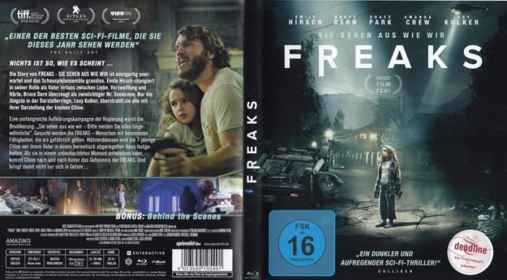Emile Hirsch and Lexy Kolker in Freaks (2018)