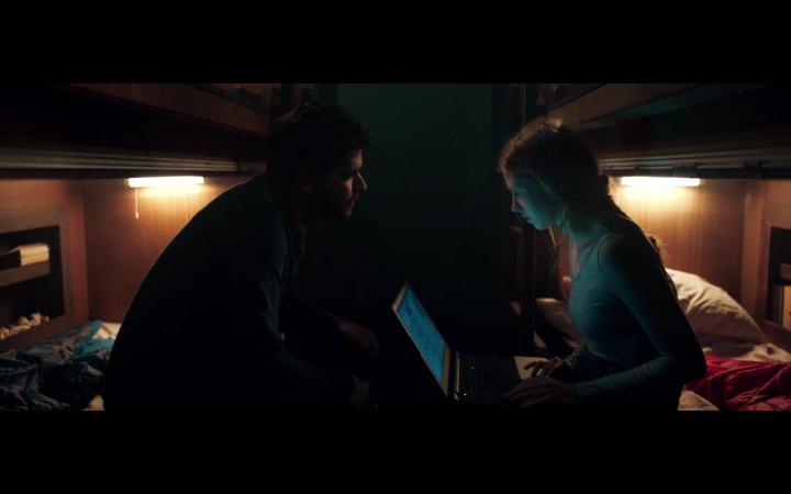 Jack Hickey and Hermione Corfield in Sea Fever (2019)