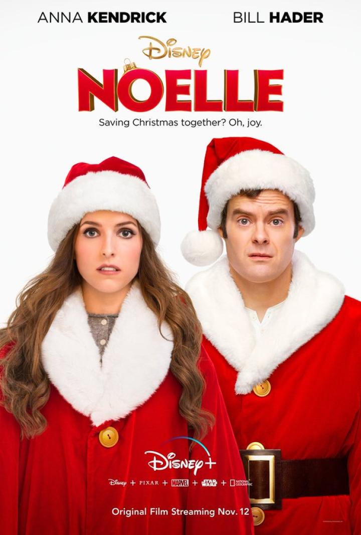 Bill Hader and Anna Kendrick in Noelle (2019)