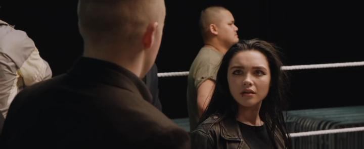 Jack Lowden and Florence Pugh in Fighting with My Family (2019)