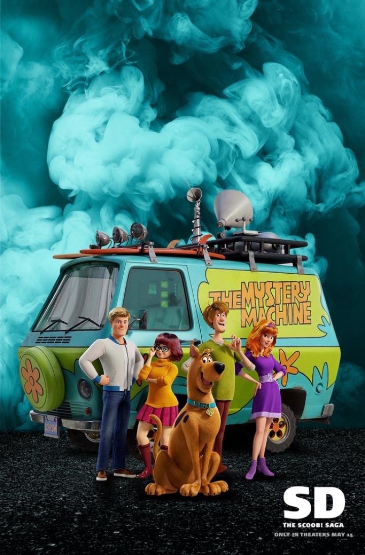 Will Forte, Frank Welker, Amanda Seyfried, Zac Efron, and Gina Rodriguez in Scoob! (2020)