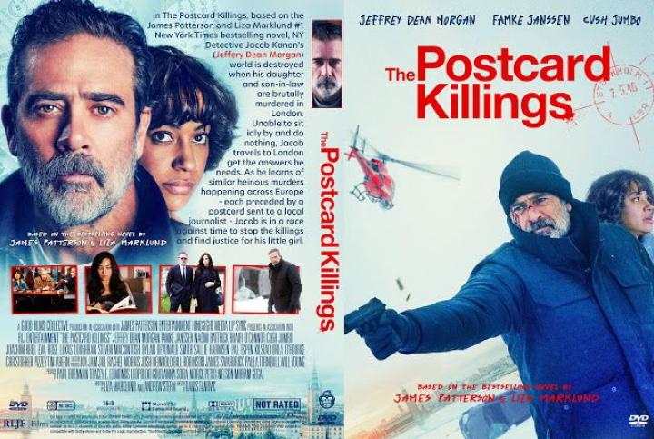 Famke Janssen, Jeffrey Dean Morgan, and Cush Jumbo in The Postcard Killings (2020)