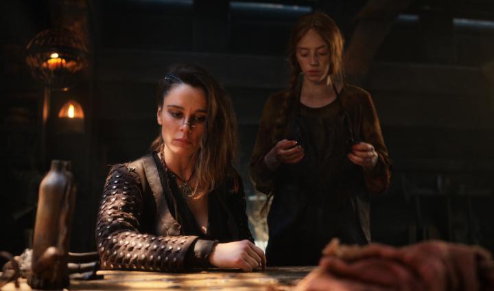 Bella Dayne and Lily Newmark in Cursed (2020)