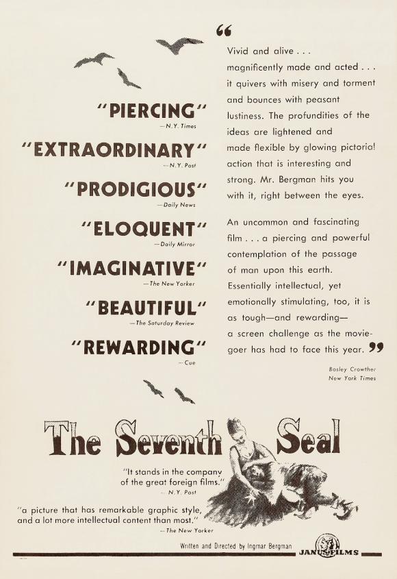 فیلم  The Seventh Seal 1957