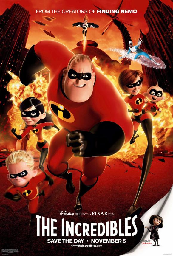 انیمیشن  The Incredibles 2004