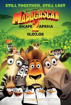 دانلود انیمیشن  Madagascar: Escape 2 Africa 2008