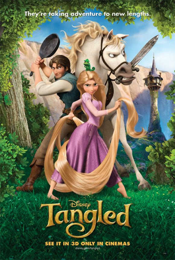 انیمیشن  Tangled 2010