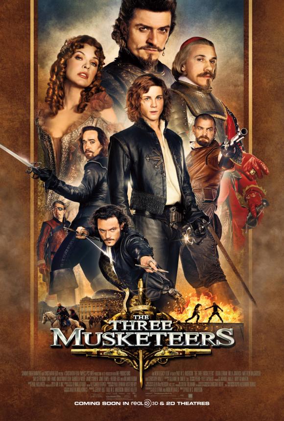 فیلم  The Three Musketeers 2011