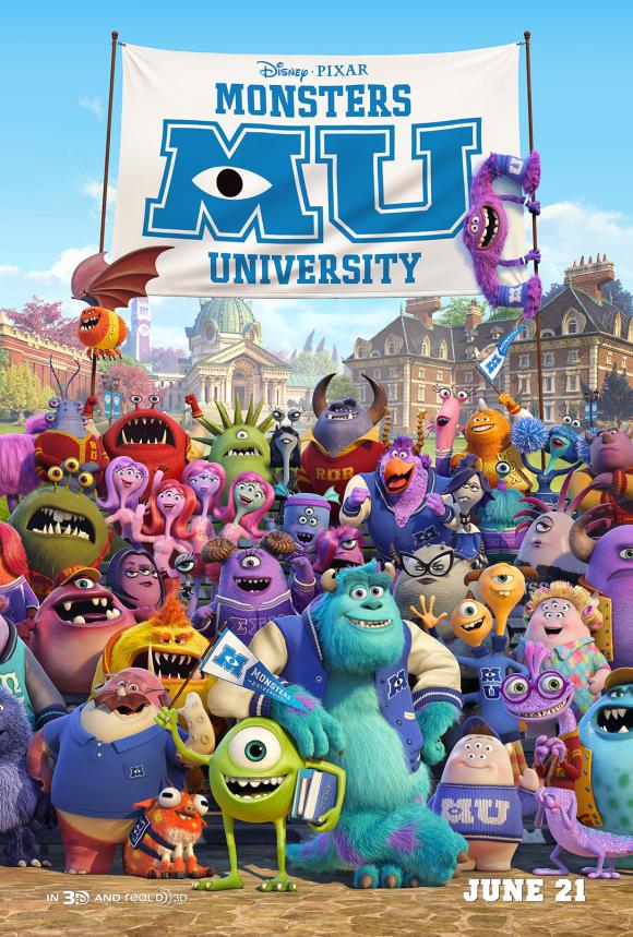 انیمیشن  Monsters University 2013