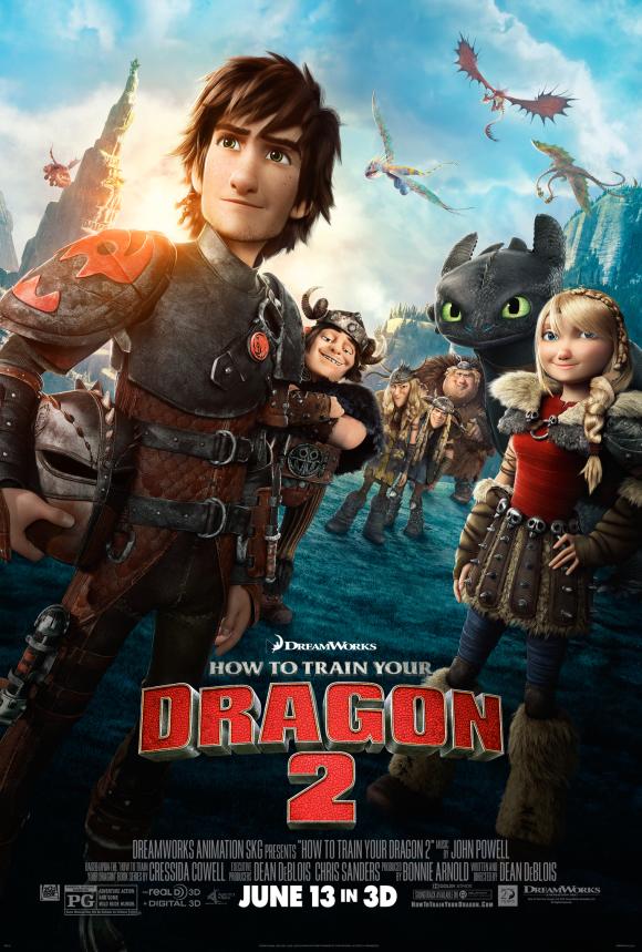 انیمیشن  How to Train Your Dragon 2 2014