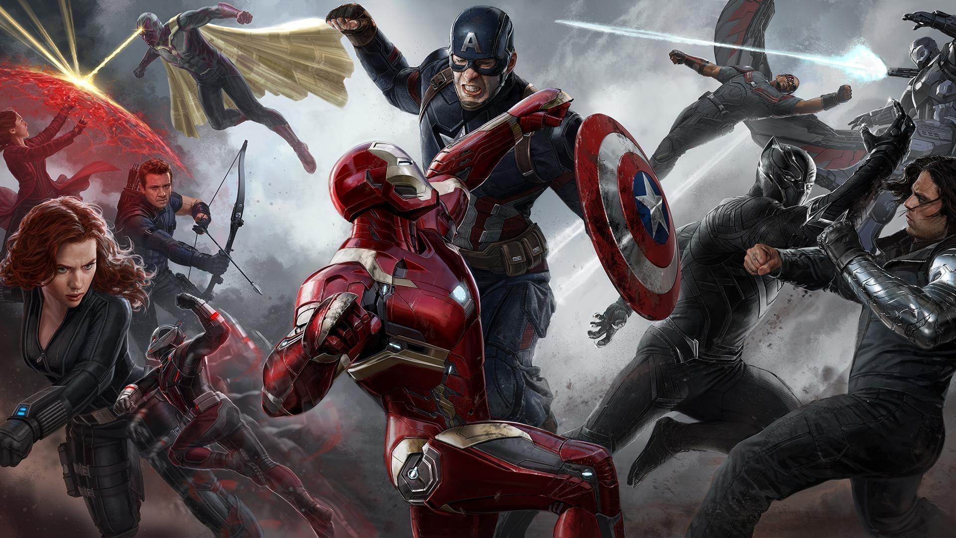 فیلم  Captain America: Civil War 2016 با زیرنویس چسبیده