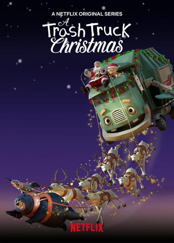 انیمیشن  A Trash Truck Christmas 2020