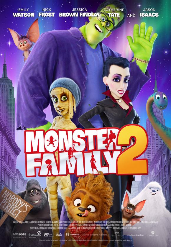 انیمیشن  Monster Family 2 2021