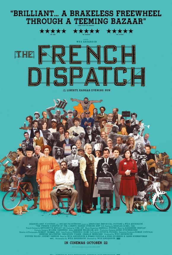 فیلم  The French Dispatch 2021