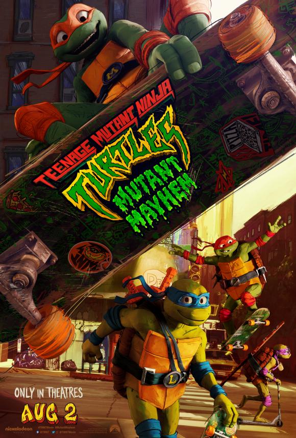 انیمه  Teenage Mutant Ninja Turtles: Mutant Mayhem 2023