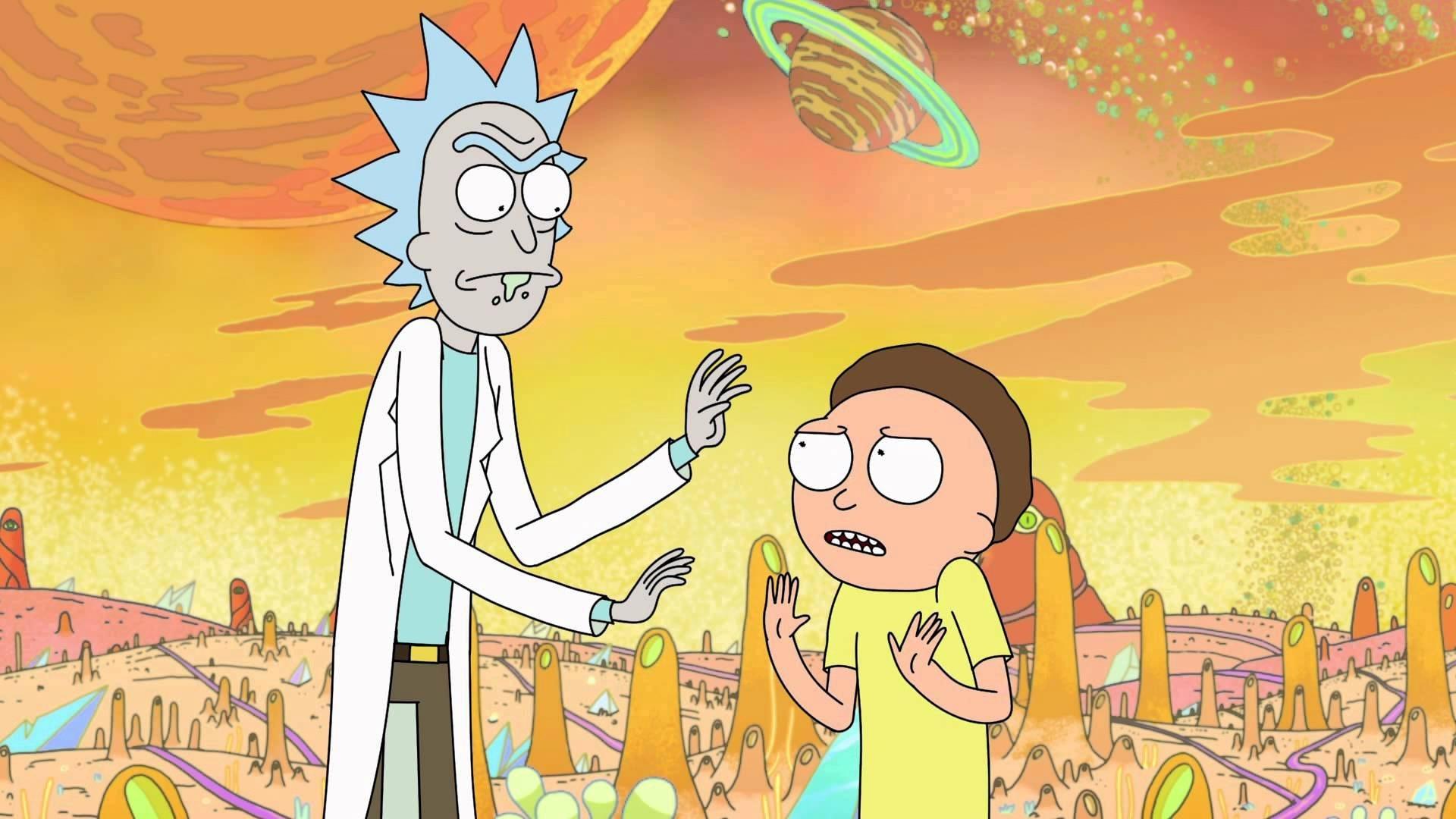 انیمیشن سریالی  Rick and Morty با زیرنویس چسبیده